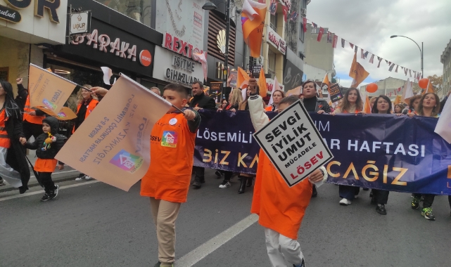 Tekirdağ'da lösemi farkındalığı için yürüyüş yapıldı