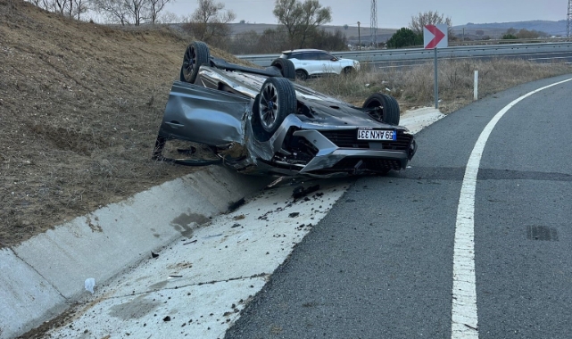 Tekirdağ'da trafik kazası: 2 yaralı