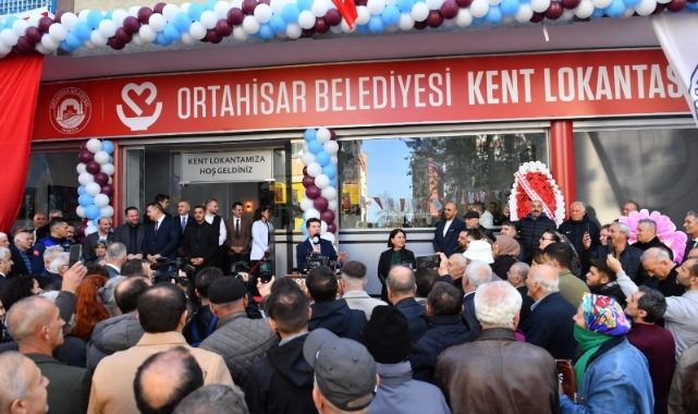 Trabzon'da ikinci kent lokantasının durağı İnönü Mahallesinde