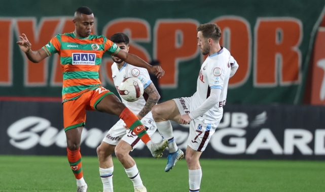 Trabzonspor ile Alanyaspor 17'nci randevuda