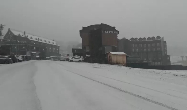 Uludağ beyaza büründü!