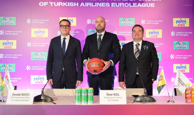 Uludağ İçecek Euroleague'in resmi sponsoru oldu