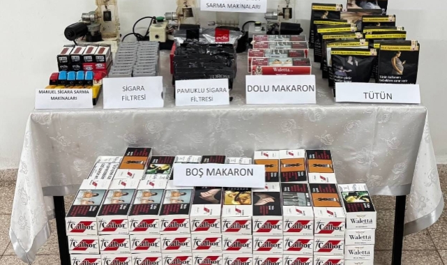 Yalova'da kaçak tütün operasyonu
