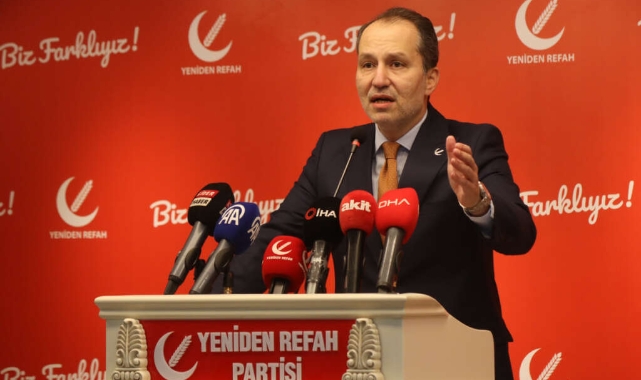Yeniden Refah lideri Erbakan’dan sert açıklama