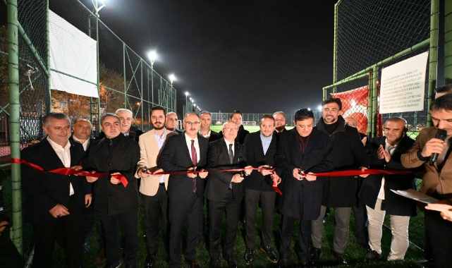 Zaferspor Tesisleri açıldı!