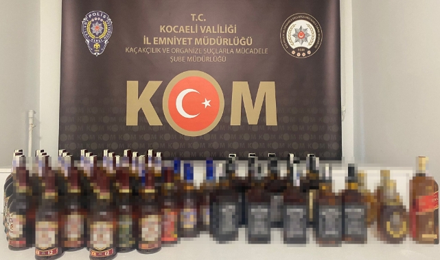 1,6 ton kaçak tütün ve alkole el kondu