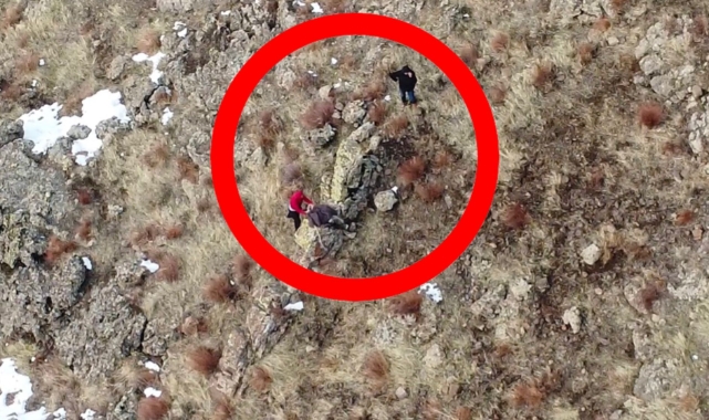 2 yaban keçisini avlayanlar dronla yakalandı, 1 milyon 327 bin lira ceza uygulandı