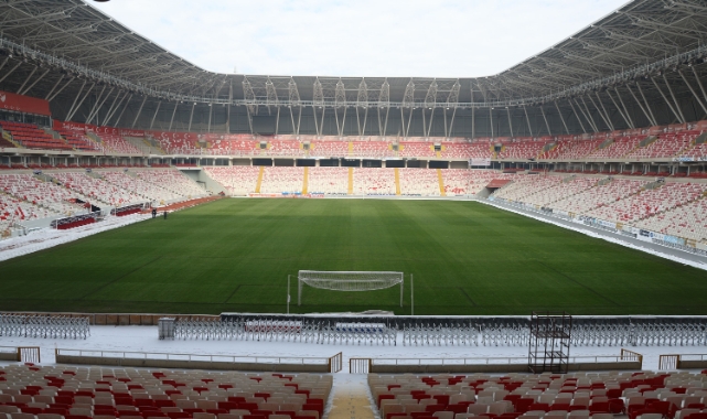 4 Eylül Stadı, Sivasspor-Galatasaray maçına hazır
