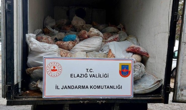 5 ton 880 kilogram kaçak ete el kondu