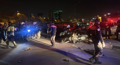 Adana'da 'Dur' ihtarına uymayan aracı kovalayan yunus ekipleri kaza yaptı!
