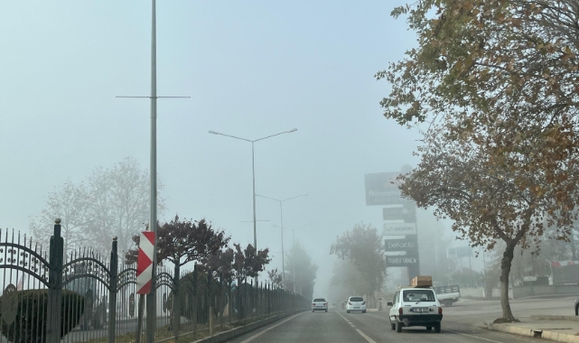 Adıyaman’da yoğun sis etkili oldu