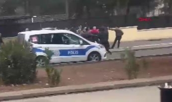 Adliye'de iki taraf arasında kavga çıktı