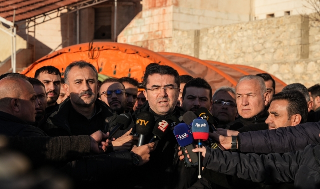 AFAD Başkanı Memiş: "Sednaya Hapishanesi’nde herhangi bir canlıya rastlamadık"
