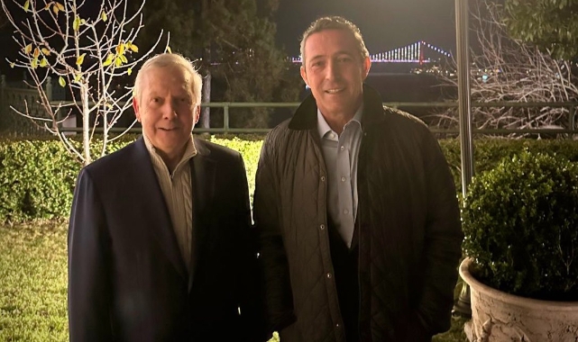 Ali Koç ile eski başkan Aziz Yıldırım bir araya geldi