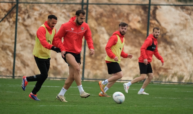 Atakaş Hatayspor, Adana Demirspor maçı hazırlıklarını sürdürdü