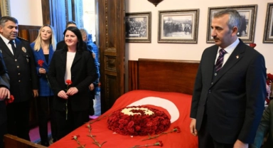 Atatürk'ün Edirne'ye gelişinin yıl dönümü kutlandı