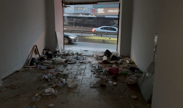 Avcılar’da madde bağımlısı anne metruk binada bebeğini bakımsız bıraktı