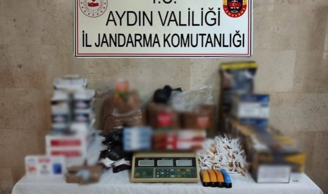 Aydın'da 11 kilo bandrolsüz tütün ele geçirildi
