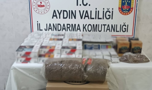 Aydın'da sigara kaçakçılığı operasyonu!