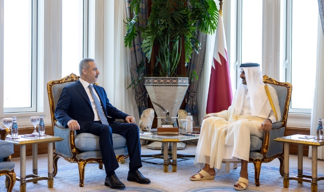 Bakan Fidan'dan Doha'da diplomasi trafiği