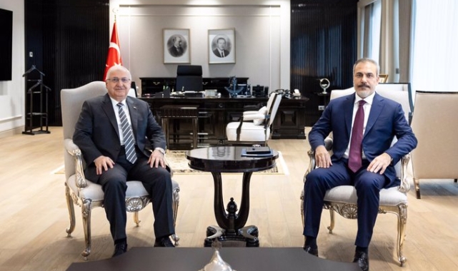 Bakan Fidan ve Güler bir araya geldi