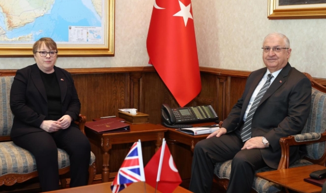 Bakan Güler İngiliz bakan ile görüştü