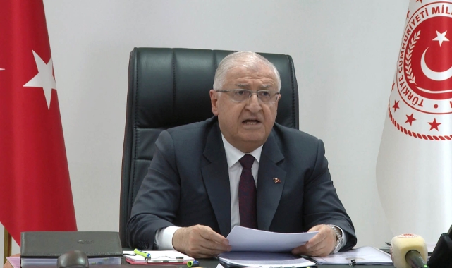 Bakan Güler: "Suriye'de önceliğimiz, PKK/YPG'nin bir an önce tasfiye edilmesi"