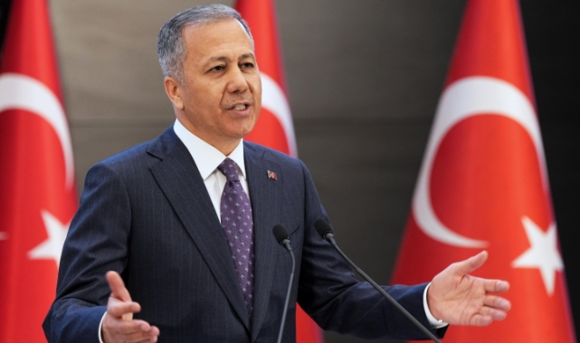 Bakan Yerlikaya'dan şehidin ailesine başsağlığı mesajı