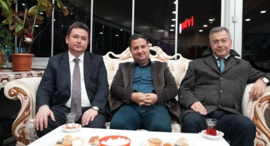 Başkan Erkan Aydın'dan Panayır Cemevi’ne ziyaret!
