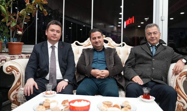 Başkan Erkan Aydın'dan Panayır Cemevi’ne ziyaret!