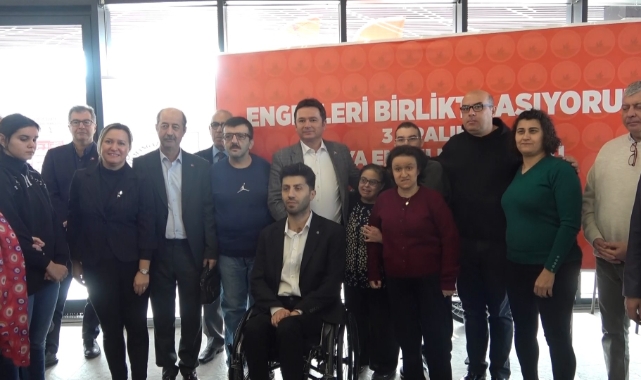 Başkan Erkan Aydın: "Engellilerin sorununu 1 gün değil, 365 gün konuşmalıyız"