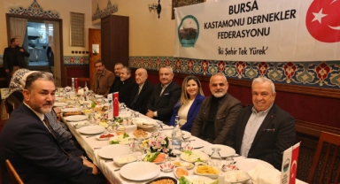 Başkan Şadi Özdemir, Bursa Kastamonu Dernekleri Federasyonu’nun kahvaltı buluşmasına katıldı
