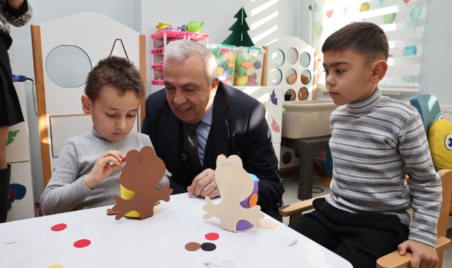 Başkan Şadi Özdemir’den Çalı Kadın ve Çocuk Akademisi’ne ziyaret