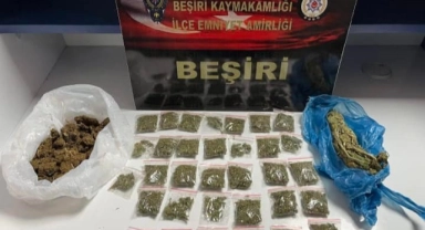 Batman'da bir evde uyuşturucu madde ele geçirildi