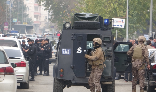 Batman'da iki grup arasındaki kavgaya polis müdahalesi