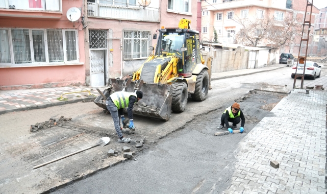 Battalgazi'de altyapı çalışmaları sürüyor