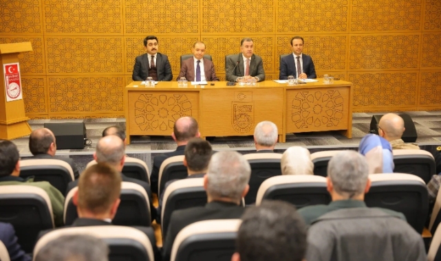 Bayburt’ta İl İdare Şube Başkanları toplantısı yapıldı