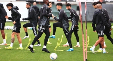 Beşiktaş derbi hazırlıklarına başladı