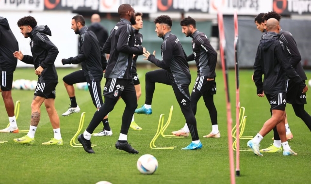 Beşiktaş derbi hazırlıklarına başladı