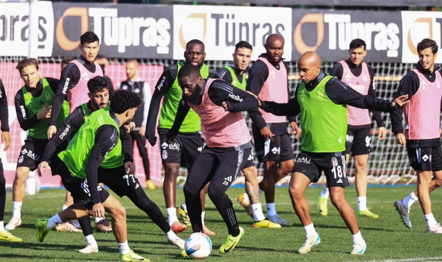 Beşiktaş, Hatayspor maçı hazırlıklarını tamamladı