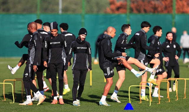 Beşiktaş'ta Alanyaspor maçı hazırlıkları sürüyor