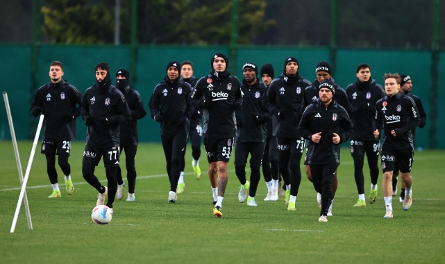 Beşiktaş'ta Çaykur Rizespor maçı hazırlıkları başladı