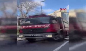 Beyoğlu'nda otelde yangın çıktı!