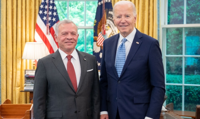 Biden, Ürdün Kralı Abdullah ile Suriye'yi değerlendirdi