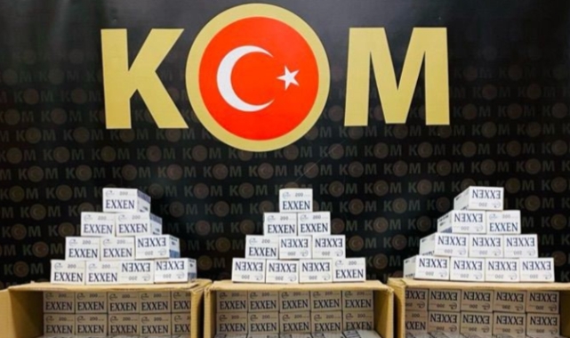 Binlerce kaçak makaron ele geçirildi