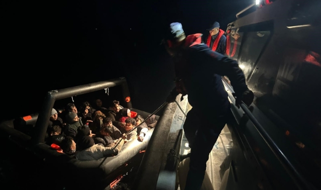 Bodrum'da 6’sı çocuk 21 düzensiz göçmen kurtarıldı