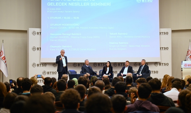 BTSO Yerli Malı Bilinci ve Gelecek Nesiller Semineri’ne ev sahipliği yaptı