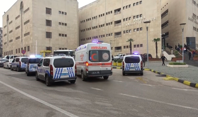 Bursa Adliyesi'ndeki çifte cinayette silah duruşmaya tekerlekli sandalyeyle sokulmuş!