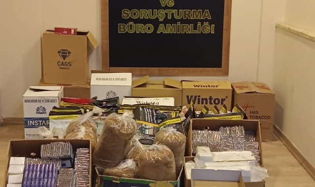 Bursa’da kovalamacayla yakalandı, otomobilinden 84 kilo kaçak tütün çıktı