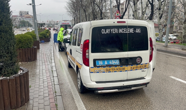 Bursa'da otomobilin çarptığı yaya hayatını kaybetti!